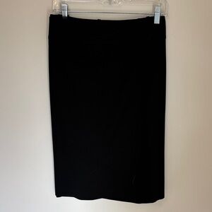 Talbots Elegant Black Pencil Skirt